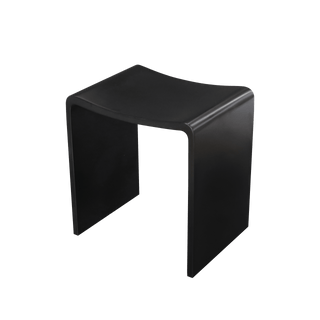 Thermogroup Willow Shower Stool 400x300mm - Black - WS4030B