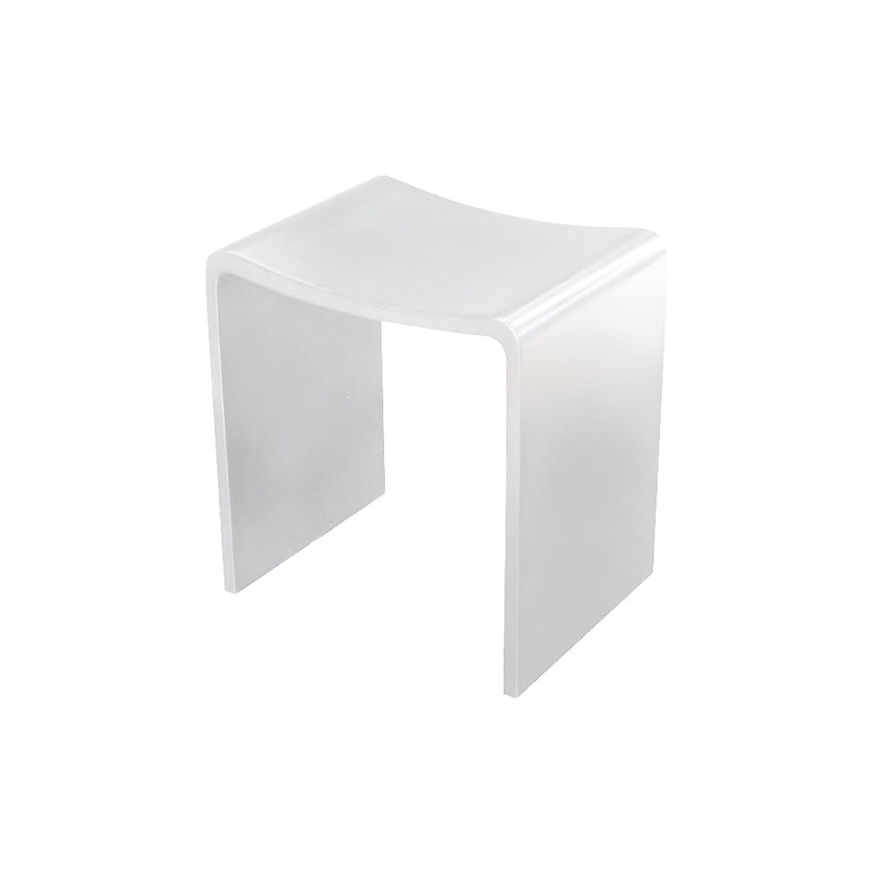 Thermogroup Willow Shower Stool 400x300mm - White