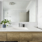 Mr Wet Wall 2400mm White Carrara Marble Panel - Matt Finish WWAUS002