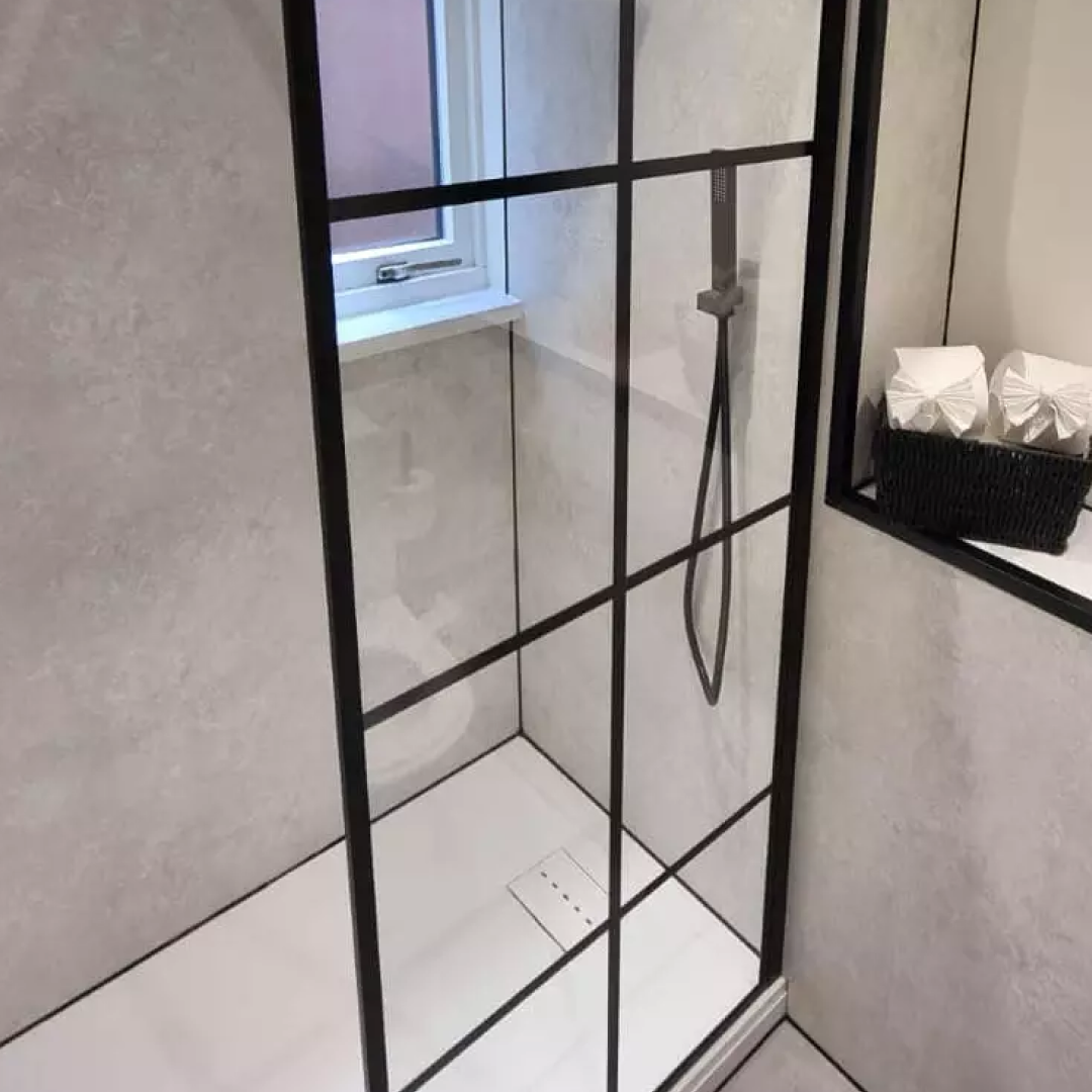 Mr Wet Wall 2400mm White Concrete Panel - Matt Finish WWAUS007