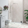 Mr Wet Wall 2400mm Rose Gold Marble Gloss Panel - WWAUS009