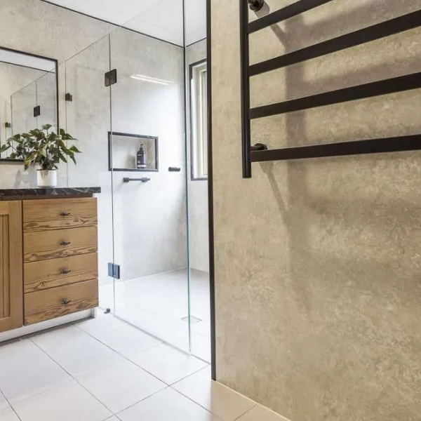 Mr Wet Wall 2400mm Rose Concrete Matte Panel - WWAUS075