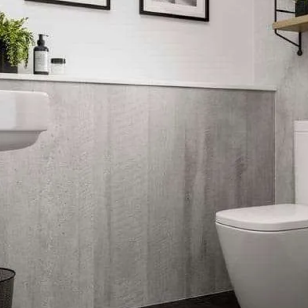 Mr Wet Wall 2400mm Concrete Driftwood Matte Panel - WWAUS834