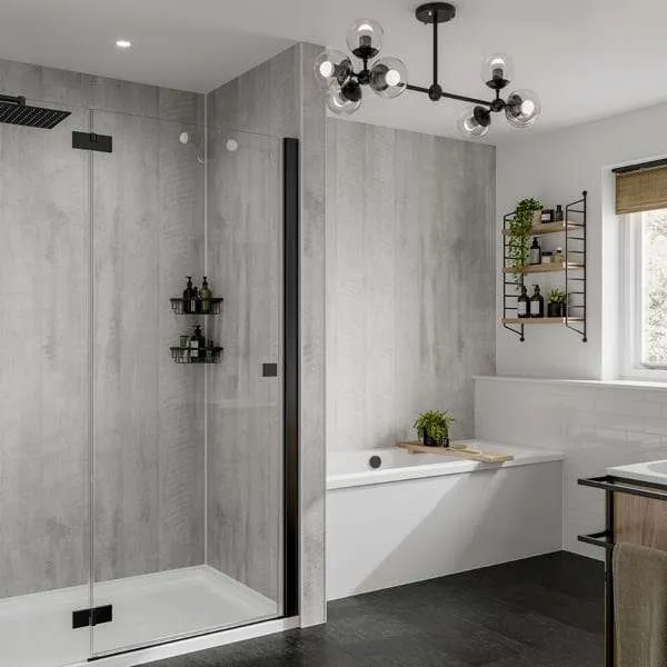 Mr Wet Wall 2400mm Concrete Driftwood Matte Panel - WWAUS834