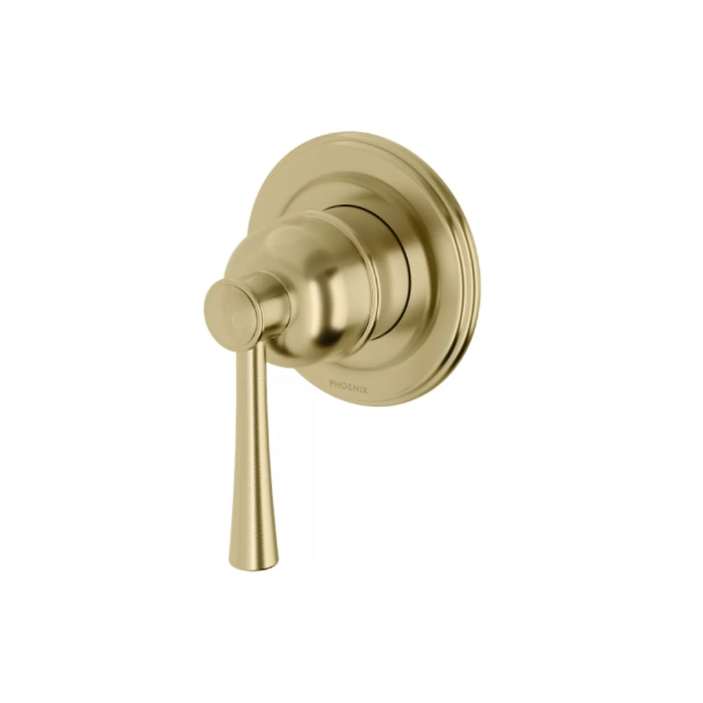 Phoenix Cromford SwitchMix Shower/Wall Mixer Trim Only (Body Extra) - Brushed Gold - 134-2805-12
