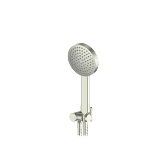 Greens Lavish Brass Handshower w/Wall Outlet Bracket - Brushed Nickel - 239104BN
