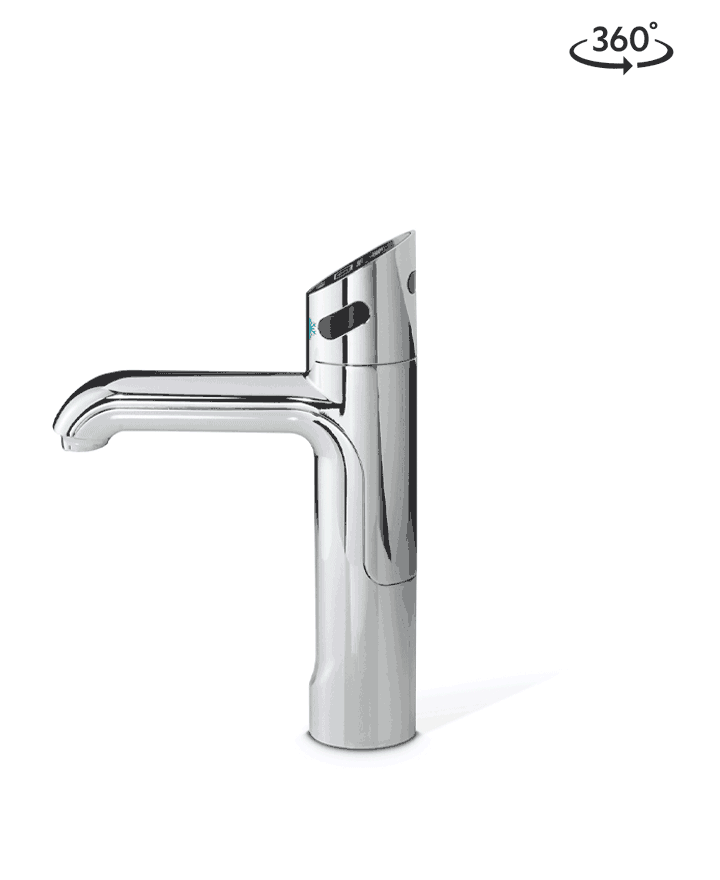 Zip Commercial HydroTap G5 Touch-Free Wave Chilled & Sparkling Tap 175 - Chrome H5W765Z00AU — 360° view