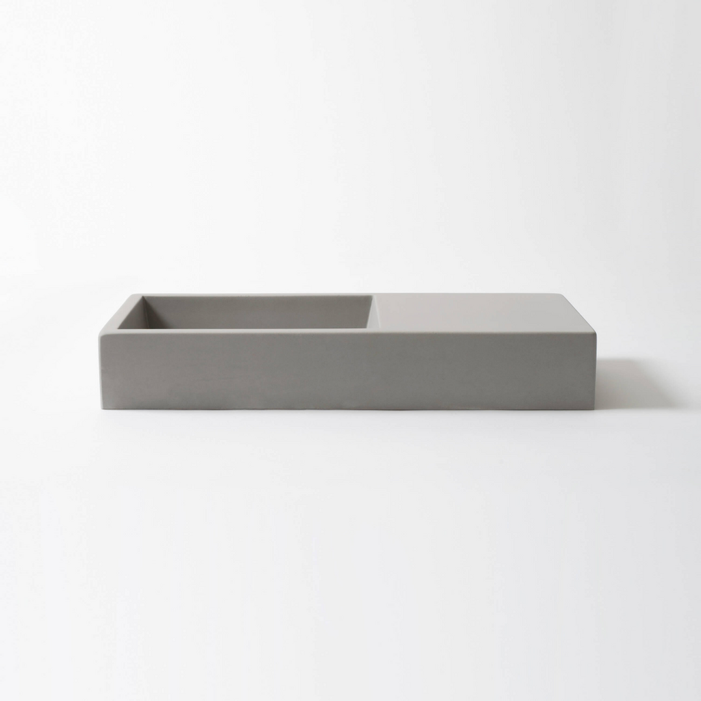 Concrete Studio Weerlo Compact Vessel Basin - Light Grey - WE-VX-Light Grey