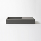 Concrete Studio Weerlo Compact Vessel Basin - Mid Grey - WE-VX-Mid Grey