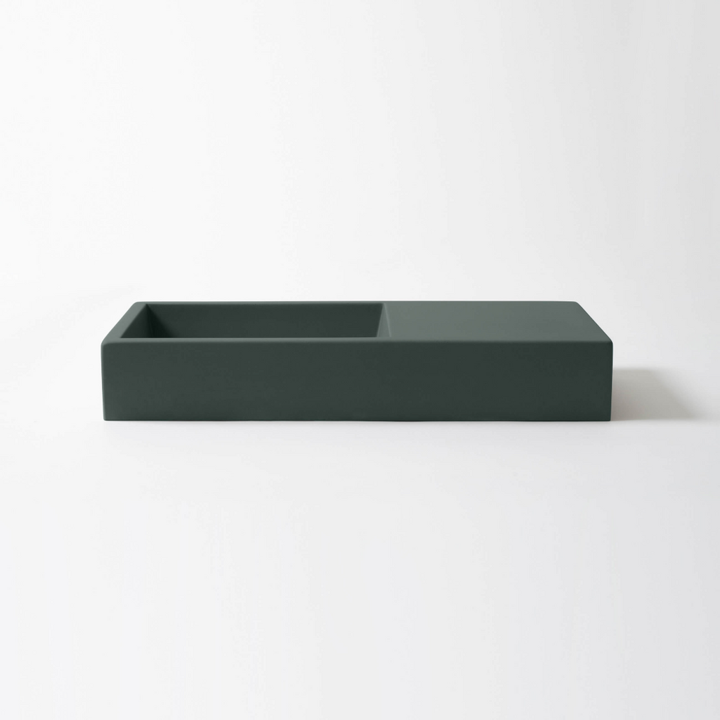 Concrete Studio Weerlo Compact Vessel Basin - Teal - WE-VX-Teal