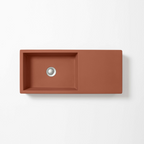 Concrete Studio Weerlo Compact Vessel Basin - Terracotta - WE-VX-Terracotta