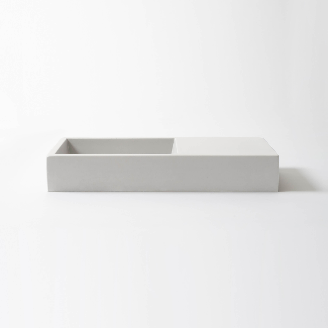Concrete Studio Weerlo Compact Vessel Basin - White - WE-VX-White
