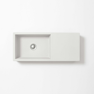 Concrete Studio Weerlo Compact Vessel Basin - White - WE-VX-White