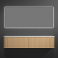 Cassa Design Westminster 1800mm Natural Oak Wall Hung Vanity - WES1800OAK