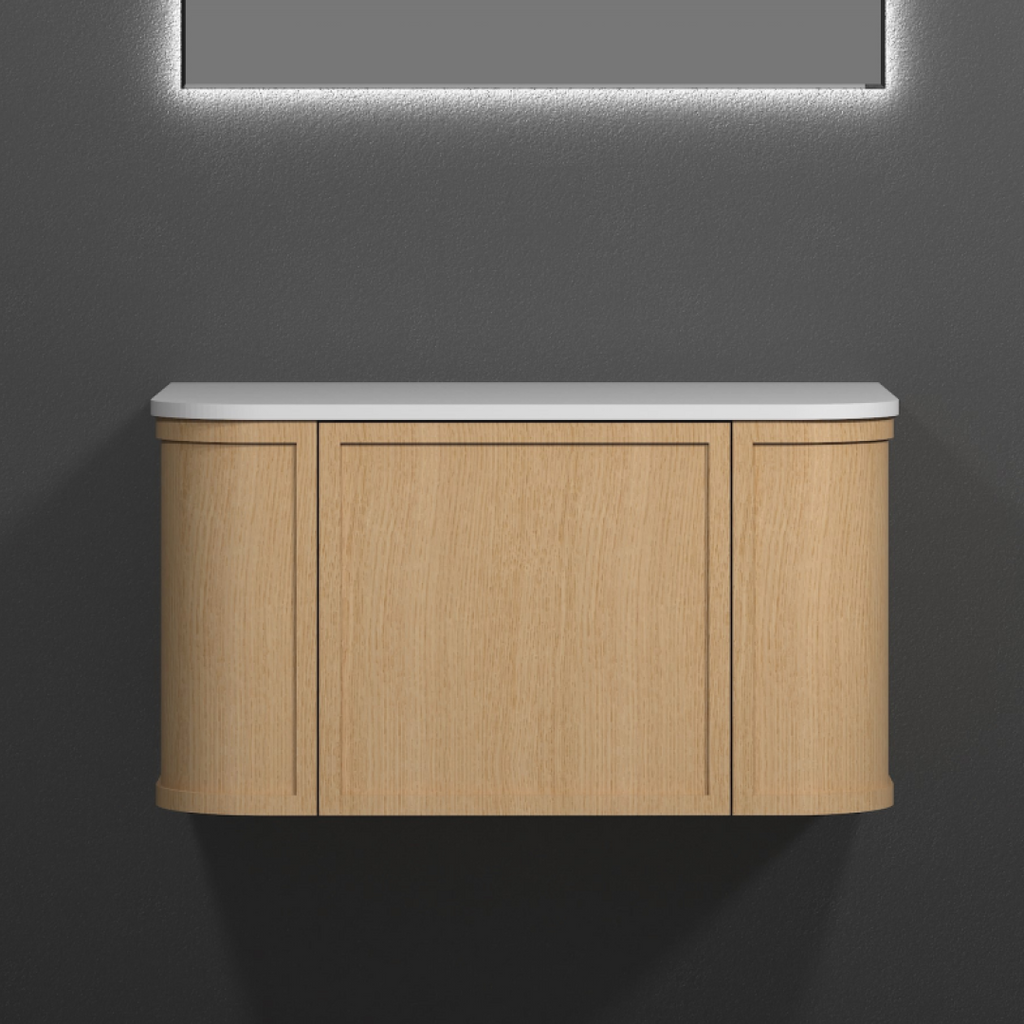 Cassa Design Westminster 750mm Natural Oak Wall Hung Vanity - WES750OAK
