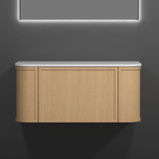 Cassa Design Westminster 900mm Natural Oak Wall Hung Vanity - WES900OAK