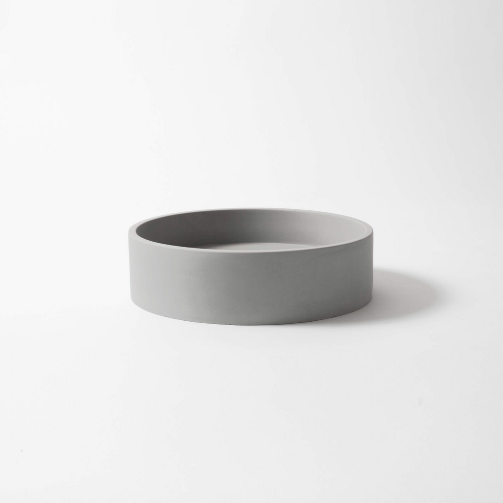 Concrete Studio Wirli Vessel Basin - Mid Grey - WI-VX-Mid Grey