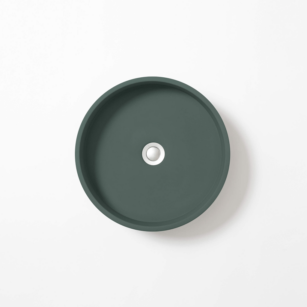 Concrete Studio Wirli Vessel Basin - Teal - WI-VX-Teal