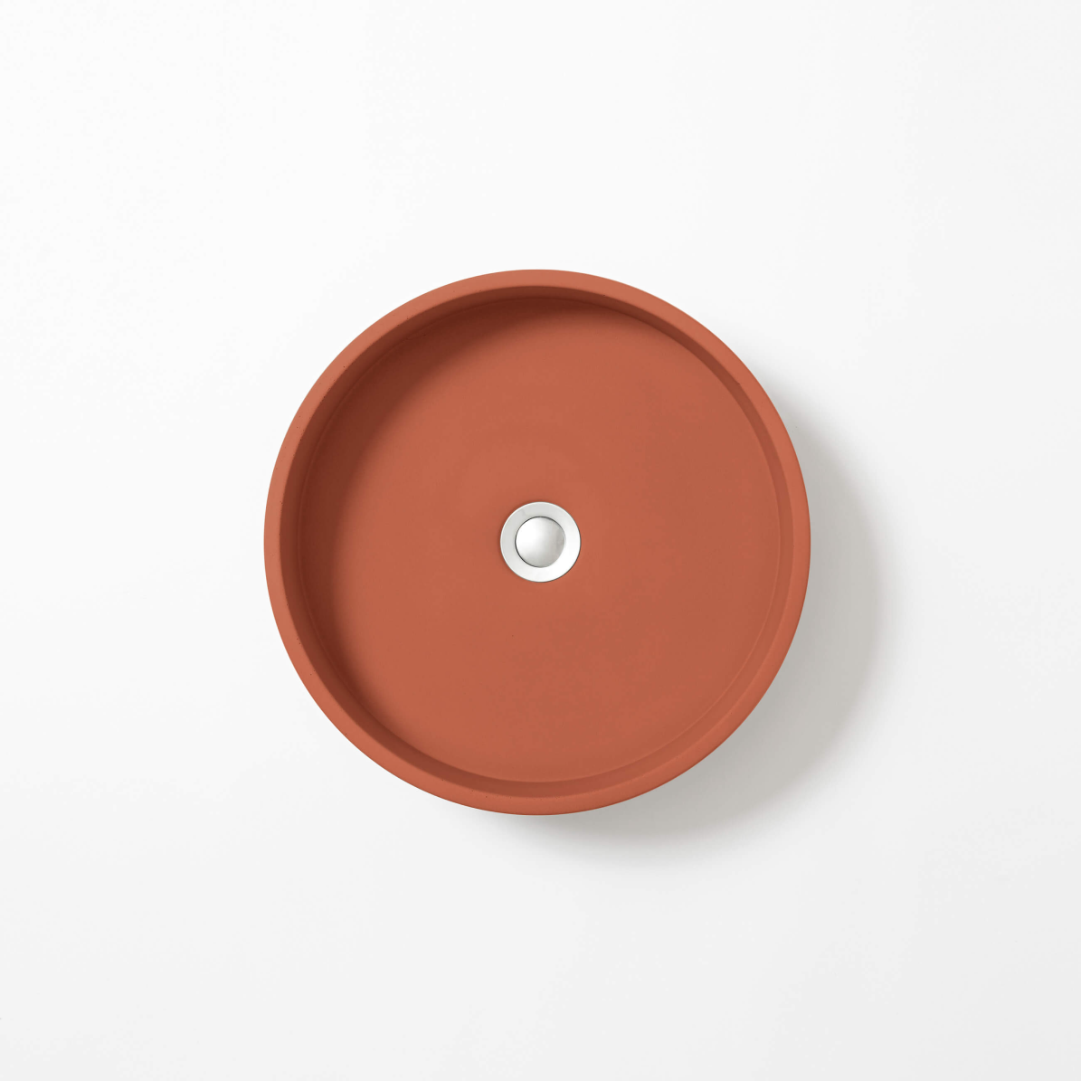 Concrete Studio Wirli Vessel Basin - Terracotta - WI-VX-Terracotta