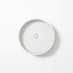 Concrete Studio Wirli Vessel Basin - White - WI-VX-White