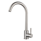 Suprema Xpressfit XPO Gooseneck Sink Mixer - Satin XFIT100SKM