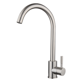 Suprema Xpressfit XPO Gooseneck Sink Mixer - Satin XFIT100SKM