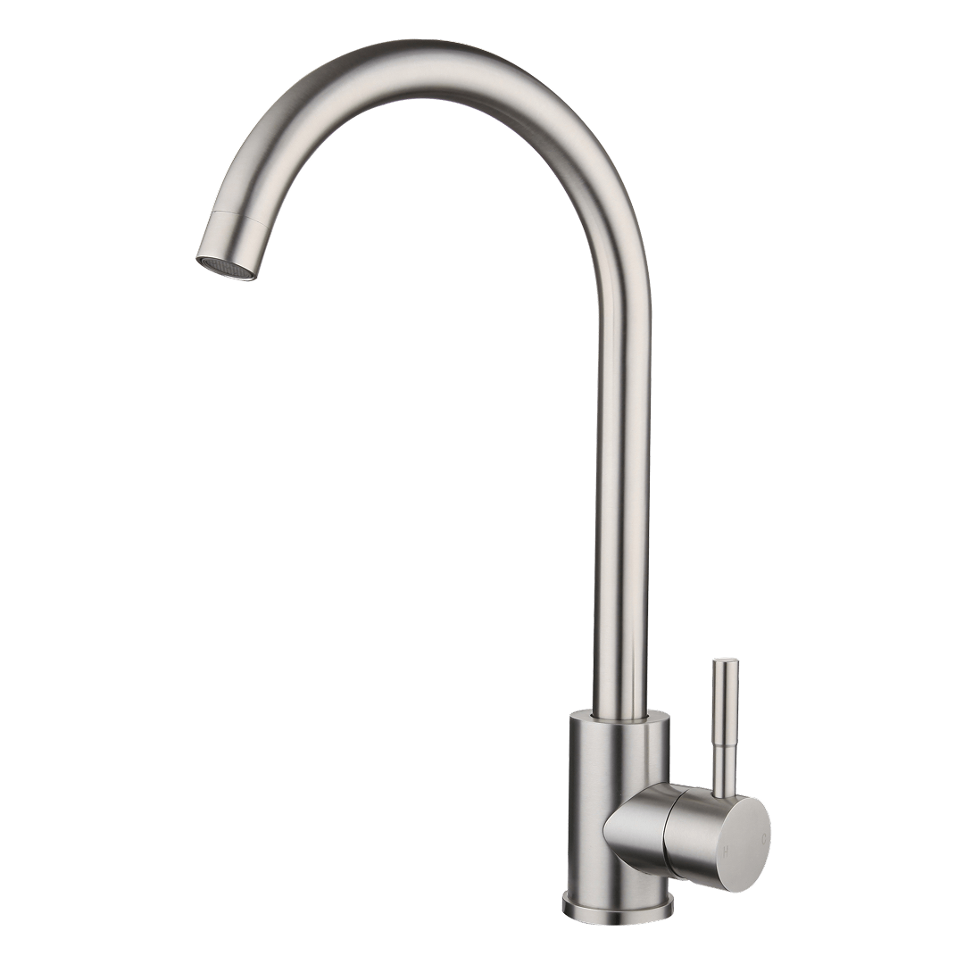 Suprema Xpressfit XPO Gooseneck Sink Mixer - Satin XFIT100SKM
