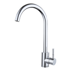 Suprema Xpressfit XPO Gooseneck Sink Mixer - Polished Chrome XFIT100SKM_CP