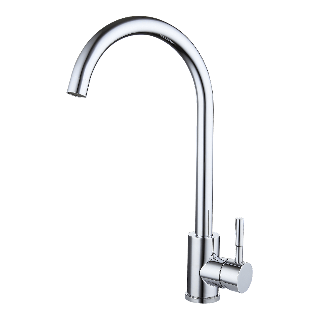 Suprema Xpressfit XPO Gooseneck Sink Mixer - Polished Chrome XFIT100SKM_CP