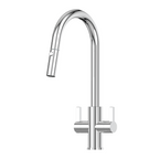 Suprema Xpressfit Xssence 316SS Twin Handle Pull Out Sink Mixer - Satin XFIT1020RKM
