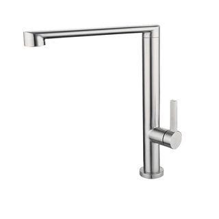 Suprema Xpressfit Xcelsior Straight Neck Sink Mixer - Satin XFIT600SKM