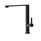 Suprema Xpressfit Xcelsior Straight Neck Sink Mixer - Matte Black XFIT600SKM_MB