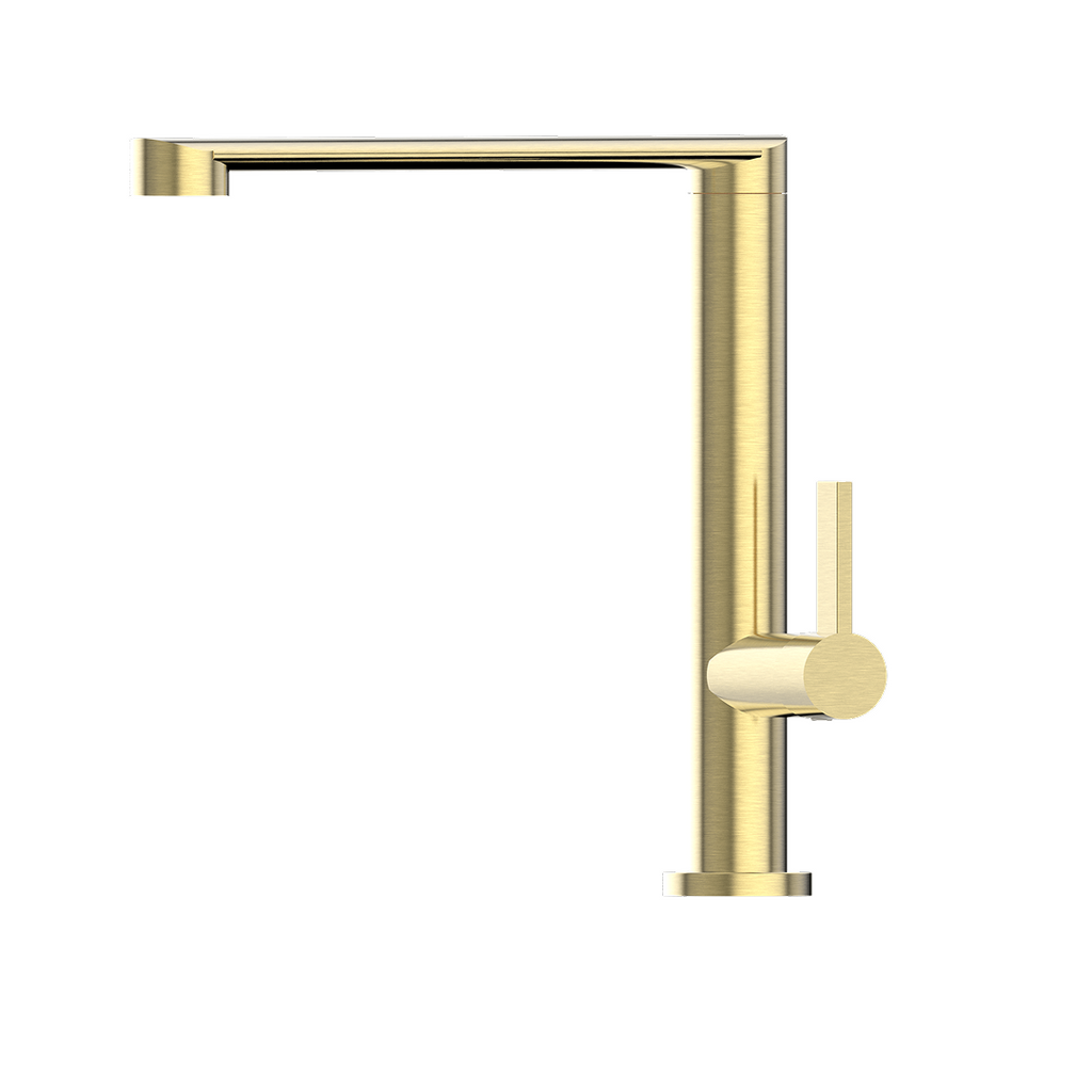 Suprema Xpressfit Xcelsior Straight Neck Sink Mixer - Brushed Gold XFIT600SKM_SG