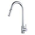 Suprema Xpressfit Xacta Gooseneck Pull-Out Sink Mixer - Polished Chrome XFIT800RKM_PS