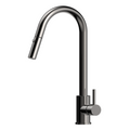 Suprema Xpressfit Xacta Gooseneck Pull-Out Sink Mixer - Gun Metal XFIT800RKM_GM