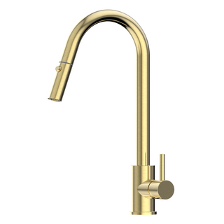 Suprema Xpressfit Xacta Gooseneck Pull-Out Sink Mixer - Brushed Gold XFIT800RKM_SG