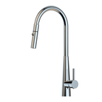 Suprema Xpressfit Xcel Gooseneck Pull Out Mixer with Dual Spray - Polished Chrome XFIT810RKM_PS