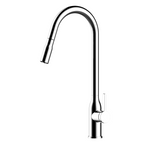 Suprema Xpressfit Xtravert Tall Gooseneck Retractable Pull Out Sink Mixer - Polished Chrome XFIT920RKM_CP