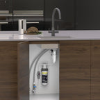 Puretec Z1 Tripla Elite 10 3-Way Mixer Tap With Water Filter Kit - LF Gunmetal - Z1-E10-GM-LF
