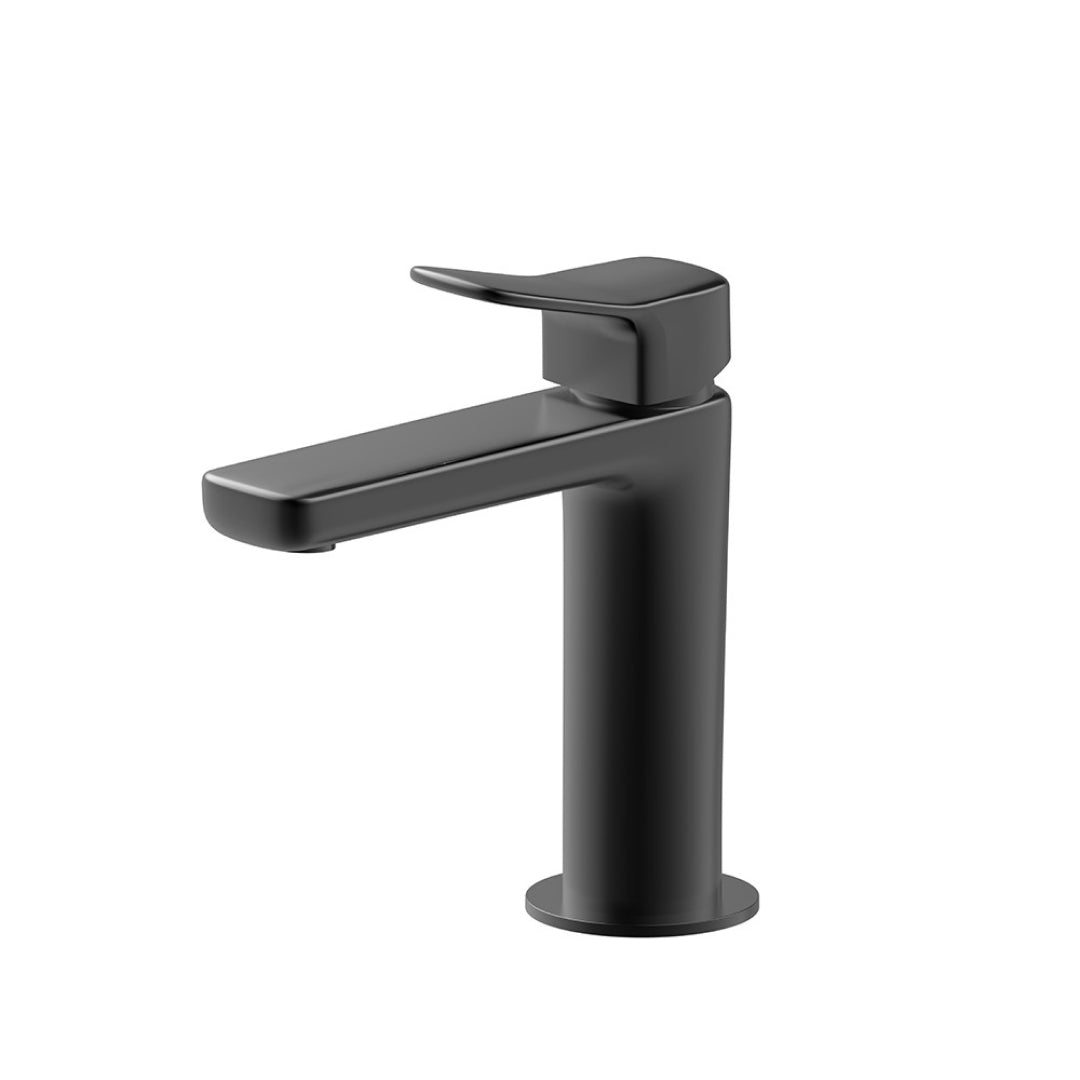 Zucchetti Brim Basin Mixer - Matte Black - ZBR381.N6