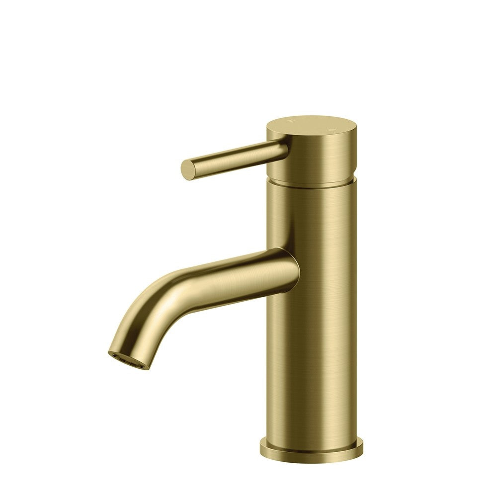Arcisan Axus Pin Lever Basin Mixer - Brushed Brass PVD - AX01310.BB ...