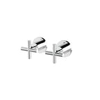 Arcisan Axus Cross Taps Wall Top Assemblies - Chrome - AX08230