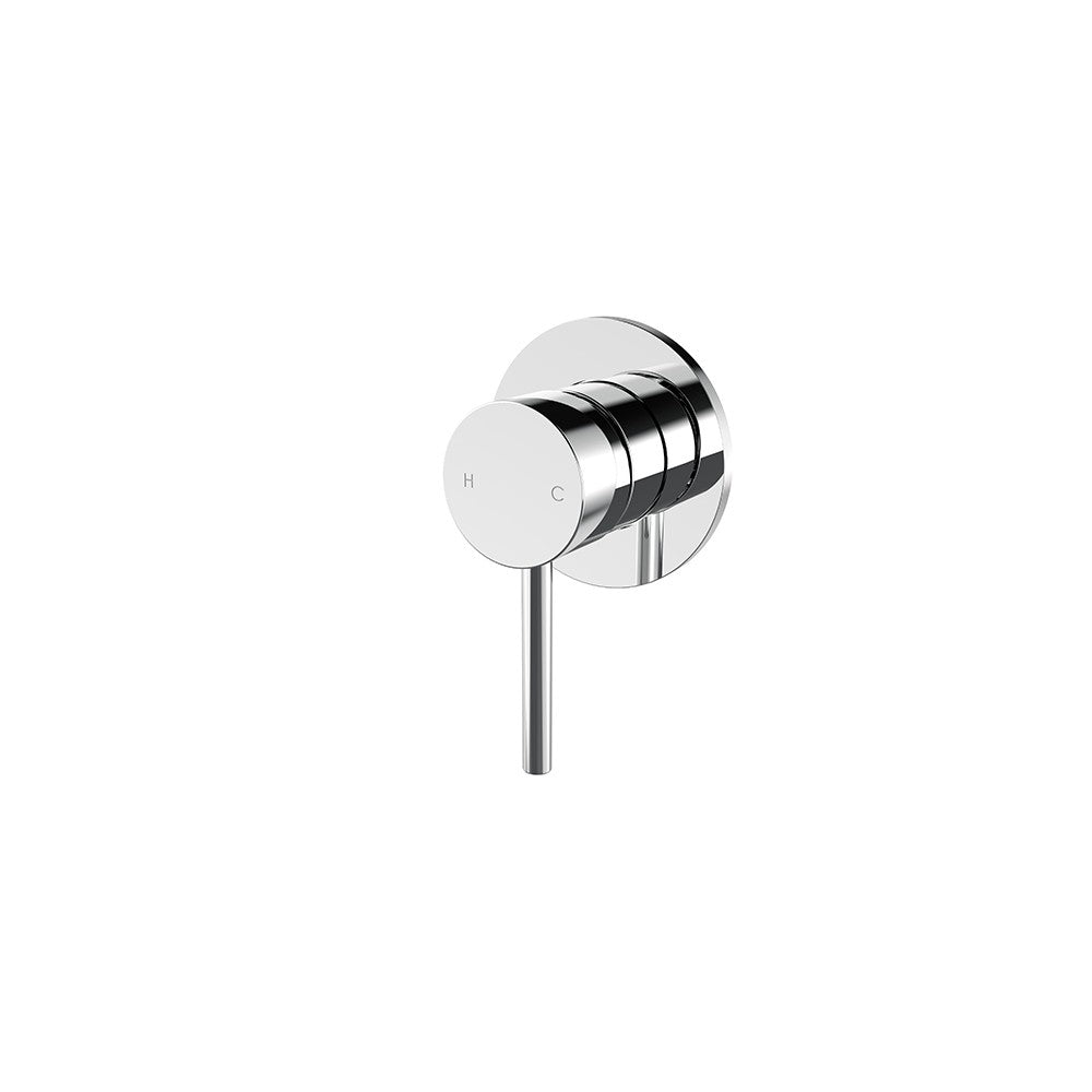 Arcisan Axus Pin Bath & Shower Wall Mixer Includes In-Wall Body - Chrome - AX16300 + ARB0130