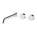 Streamline Vierra Wall Basin Tap Set 220mm Left Spout Includes In-Wall Body - Chrome - RR018270 + ARB0021