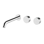 Streamline Vierra Wall Basin Tap Set 220mm Left Spout Includes In-Wall Body - Chrome - RR018270 + ARB0021