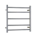 Argent Pace 600 5 Bar Heated Towel Rail - Cass Brothers