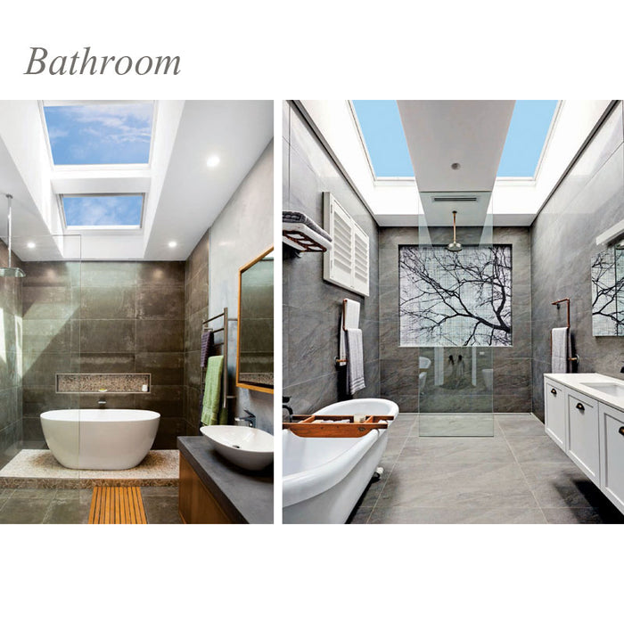 Velux VS 1140 x 1180mm Manual Opening Pitched Roof Skylight - Includes Flashing - VS S06 2004AD + EDW S06 0000A