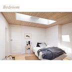 Velux VS 550 x 980mm Manual Openable Pitched Roof Skylight - Includes Flashing - VS C04 2004AD + EDW C04