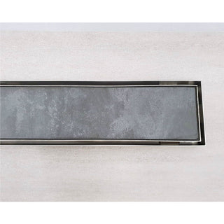 Cass Brothers 1000mm 316 Stainless Steel Tile Inset Channel - 76mm Outlet - XTIS-100076