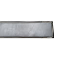 Cass Brothers 900mm 316 Stainless Steel Tile Inset Channel - 76mm Outlet - XTIS-90076